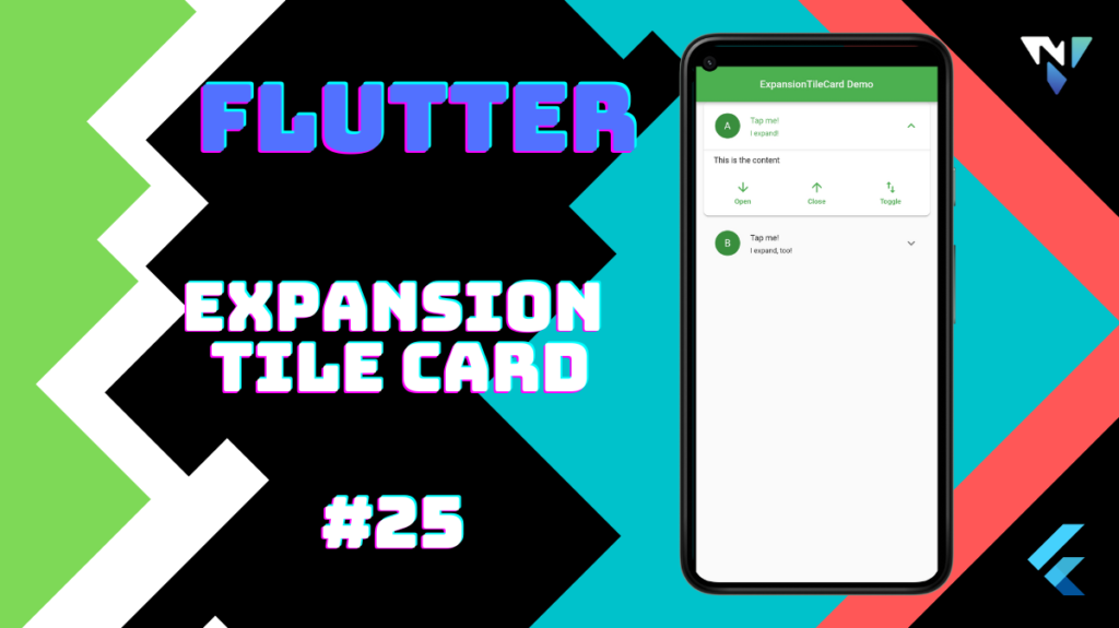 Flutter UI #25: Fun with Expansion Card in Flutter