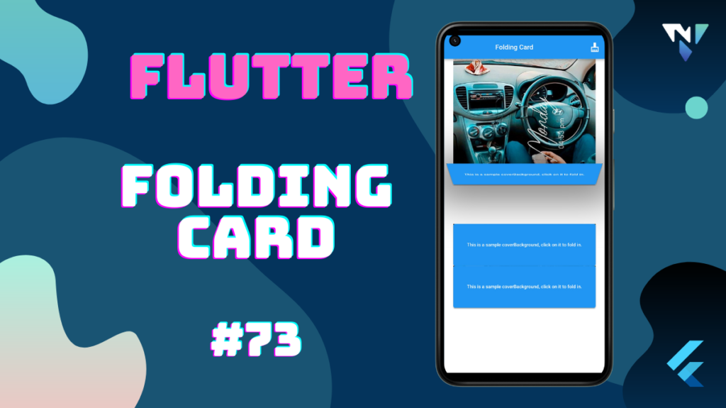 Flutter UI #73: Fun with Folding Card in Flutter